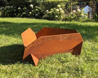 Corten Steel Fire Pit
