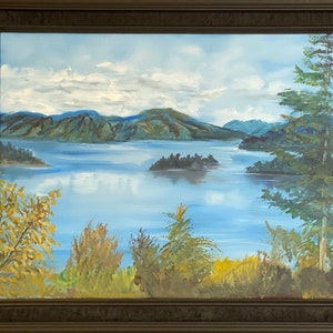Original Vintage Oil Painting Signed Framed