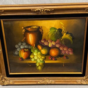 Signed Vintage Original Oil Painting