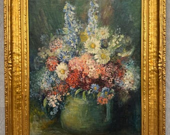 Vintage Original Signed Oil Painting