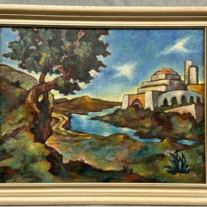 Vintage Signed Original Oil Painting