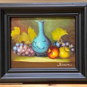Vintage Original Oil Painting Signed