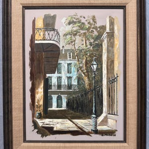 Signed Vintage Original Oil Painting