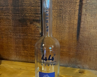 Empty 44 North Huckleberry Liquor Bottle