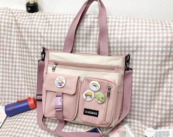 messenger backpack for school