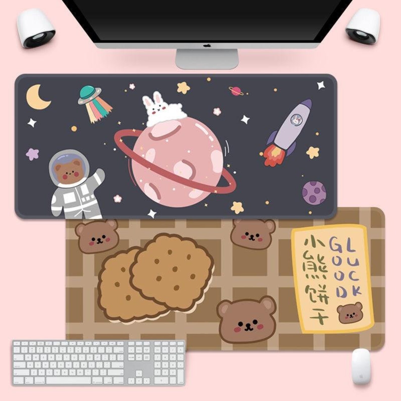 Cute Kawaii XXL Desk Mat / Mouse Pad Great for Gaming Etsy