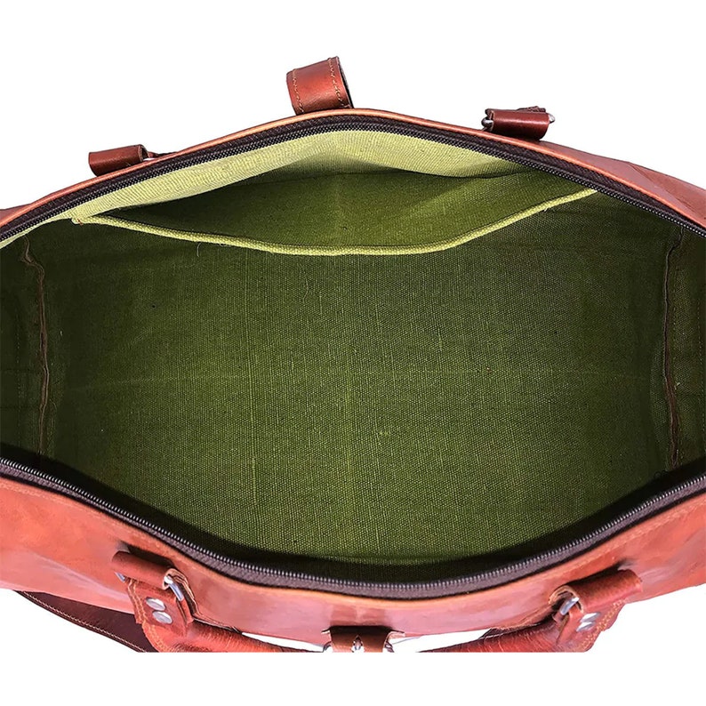 Leather Duffel Bag 28 Inch Large Travel Bag Gym Sports Etsy