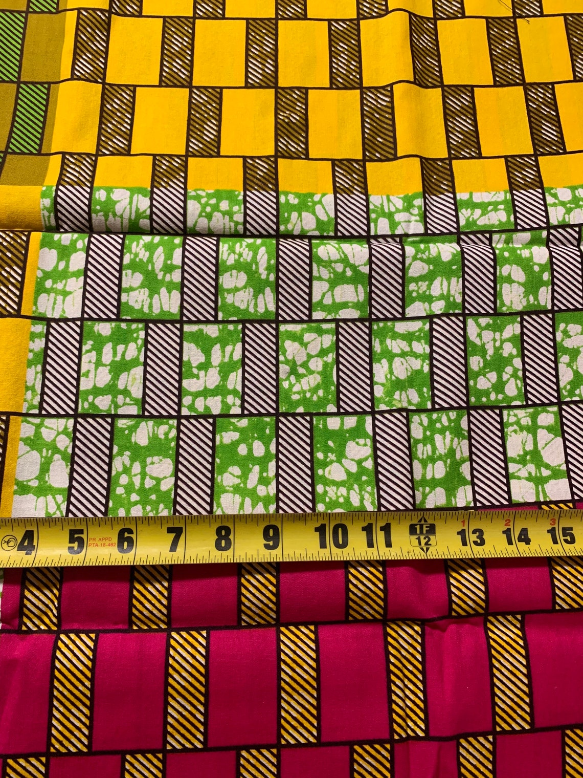 Veritable Dutch Wax Hollands Fabric Sewing Quilting Etsy