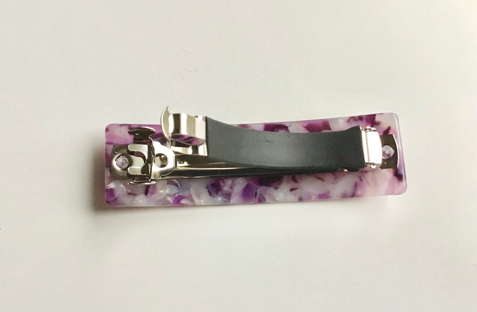 8.5cm Large double clasp Hair French style Barrette Nonslip Etsy