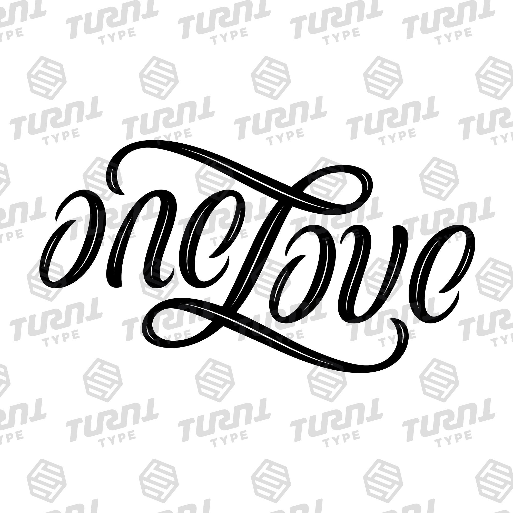 Love Pain Tattoo Ambigram - n2jy5a9