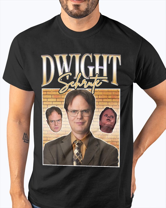 Dwight Schrute Homage US Office T-shirt Tee Top Michael Scott - Etsy