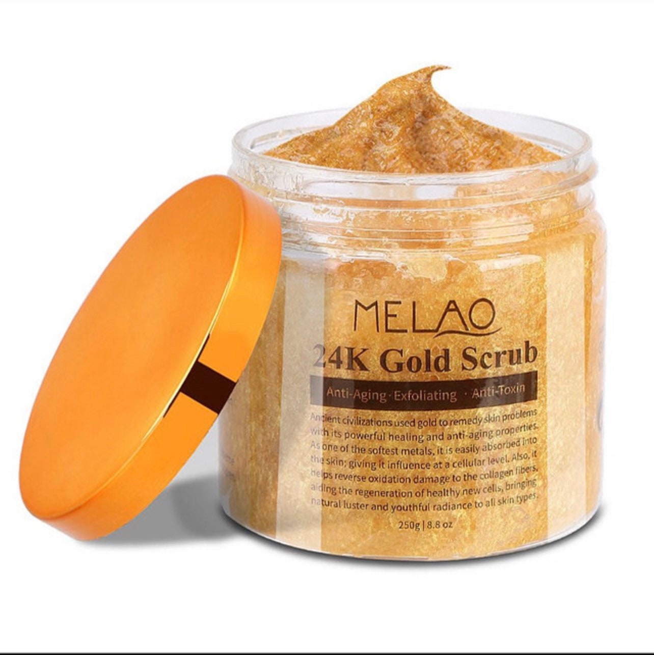 24K Gold Facial Body scrub Etsy