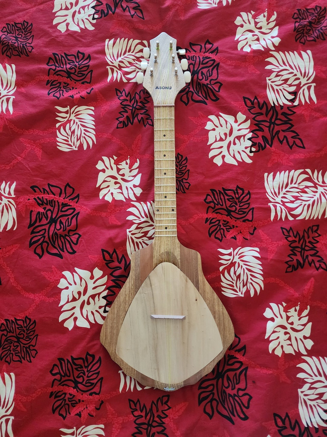 Tahitian Ukulele Pushell Shaped 6 String. Etsy