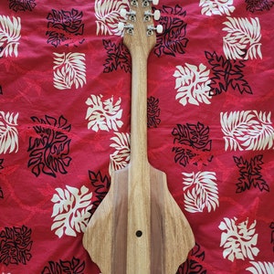 Tahitian Ukulele PUShell Shaped 6 string. image 2