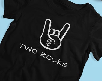 Zwei Rocks | Kinder T-Shirt für Kinder mit 2 Jahren