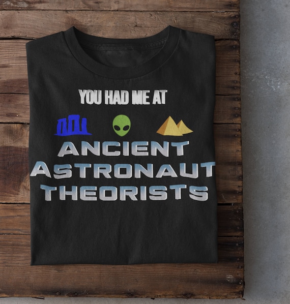 Ancient Astronauts | Aliens Shirt | Aliens Gift | Paranormal Shirt | Paranormal Gift - Unisex Softstyle Tee