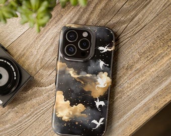 Fourth Wing Dragon iPhone Case, Magnetic Impact-Resistant Cover