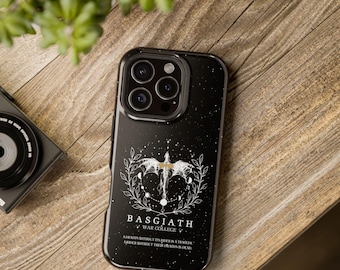Basgiath War College iPhone Case, Fourth Wing Fantasy Phone Cover