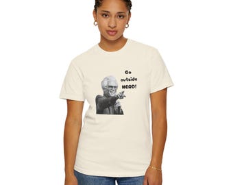 Uncle Baby Billy T-shirt | "Gå ut och NERD!" T-shirt med grafisk design