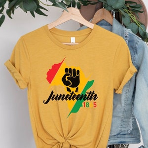 Juneteenth Freedom T-Shirts, Juneteenth 1865 Shirt, Black History T-Shirt, Matching Black Freedom Shirts for Family, Juneteenth Gift Ideas