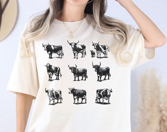 Vintage 90s Animal Blue Jeans State Fair Cow T-shirt Size XL - Etsy