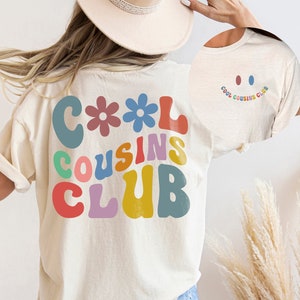 Shirts neef, cool clubshirt neven en nichten, shirt cadeau neef, retro T-shirts neef, neef crew shirts, cadeau voor neef, familie shirts