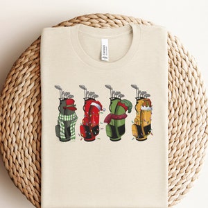 Christmas Golf Shirt, Golfer Christmas Shirt, Christmas Sport Tshirt, Golf Player Xmas Shirt, Golf Lovers, Holiday Tshirts, Golfing Gifts