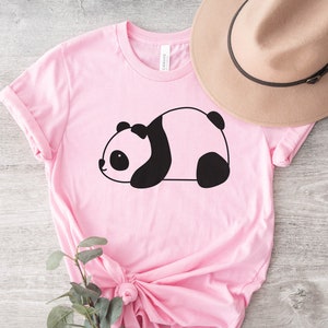 Panda Shirts, Cute Panda Shirts, Panda Lover Shirt, Kids Panda Shirts, Love Panda Shirts, Panda Party Shirts, Panda Shirt for Kids Pink