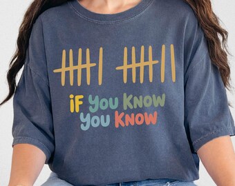 Comfort Colors®  67 Shirt - If You Know You Know - Humorous 67 Meme T-Shirt