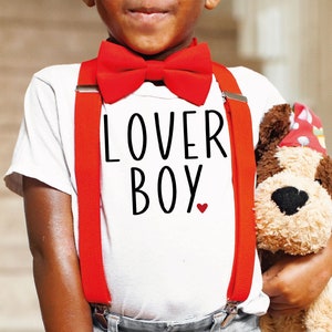 Lover Boy Shirt, Boys Valentine Shirt, Baby Boy Valentine Shirt, Valentines Day Boy Shirt, Baby Valentine Shirt, Valentine Gift, SHIRT ONLY