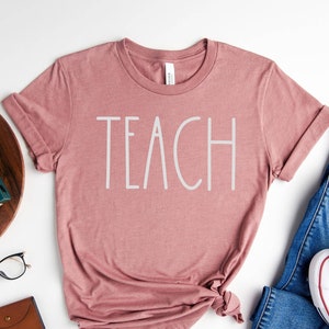 Teacher Shirt, Teacher T-Shirt, Rae Dunn Teacher Shirt, Special Education Teacher Shirts, Teacher Gift, Personalized Teacher Gift, Gift Tee