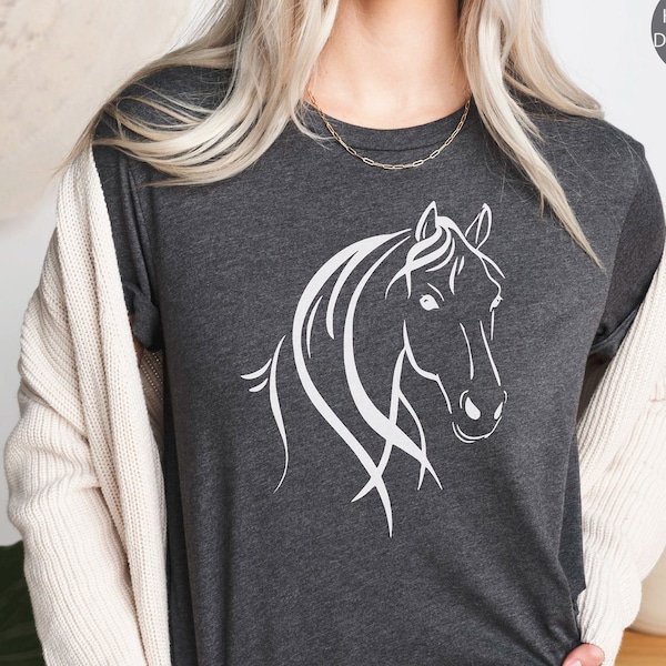 Horse Shirt, Horse Shirt for Women, Horse Lover Shirt, Horse Gift Shirt, Horse T-Shirt, Country Girl Shirt, Farmhouse Shirt, Country Shirt,