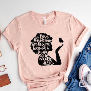 Black Queen Shirt, Women Empowerment Shirt, Afro Woman Shirt, Black Girl Magic Power, Black Woman Shirt, Gift for Her