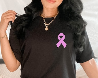 Pink Ribbon Shirt, Cancer Ribbon Shirt ,Warrior Pink Ribbon Shirt, Breast Cancer Awareness Tee, Hope Shirt, Breast Cancer Women Shirts