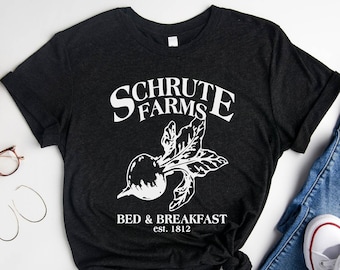 Schrute Farms Shirt, The Office Shirt, Dwight Schrute, Funny Dwight Shirts, Funny Shirt, Dwight Office Shirt, Gift For Him, Gift For Her