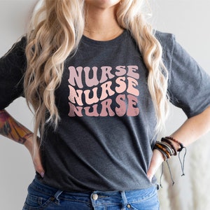 Groovy Nurse Shirt, Nurse Life Shirt,  Registered Nurse Shirt, Nurse Appreciation Gift,  Nurse School Graduation Gift, Nurse Student Shirts