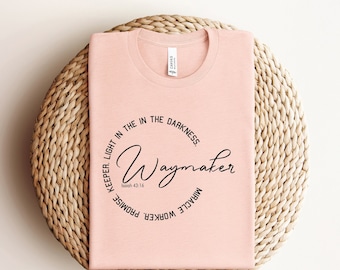 Waymaker T-Shirt, Christian Shirt For Women, Miracle Worker T-Shirt, Bible Verse Shirt, Faith T-Shirt, Jesus Lover Shirt, Religious Gift