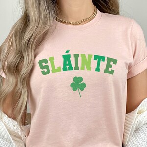 Camicia Slainte, Camicia Lucky St. Patrick, Camicia Lucky Irish, T-shirt del giorno di San Patrizio, Camicia Shamrock St. Patrick