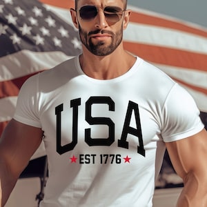 USA Since 1776 Shirt, Independence Day Shirt, July 4, 1776 Shirt, USA Shirt, American Flag Tee, Declaration of Independence 1776 Shirt Gift