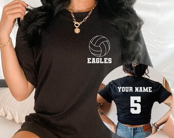 Custom Volleyball Shirts, Volleyball Team Shirts, Volleyball Mascot Shirts, Volleyball Spirit Tee, Volleyball Player, Volleyball Gift Shirts