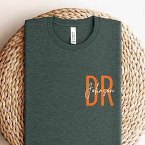 Custom Dr T-Shirt, Gift for Doctor, Personalized Dr Tee, Medical Graduation Shirt, PHD T-Shirt, Medical grad Shirt, New Doctor Gift