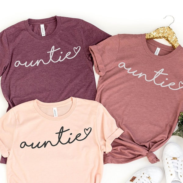 Auntie Shirt, Aunt Gift, Aunt Shirt, Aunt Life, Gift for Auntie, Aunt T Shirt for Auntie for Birthday, Auntie Tshirt, New Aunt Tee Shirt