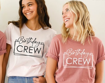 Birthday Crew Shirts, Birthday Girl Outfit, Birthday Group Shirts, Birthday Party, Matching Birthday Shirts, Birthday Squad, Birthday Gift