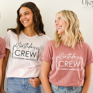 Birthday Crew Shirts, Birthday Girl Outfit, Birthday Group Shirts, Birthday Party, Matching Birthday Shirts, Birthday Squad, Birthday Gift