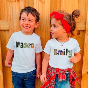 Custom Halloween Shirt For Kids, Personalized Halloween Name Shirt, Halloween Matching Shirt, Kids Halloween Shirt, Personalized Spooky Gift