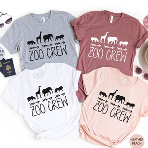 Zoo Crew Shirt, Family Zoo Shirts, Animal Keeper Shirt, Custom Family Shirt, Zoo Trip Shirt, Cousins Zoo Shirt, Zoo Trip Shirt, School Trip