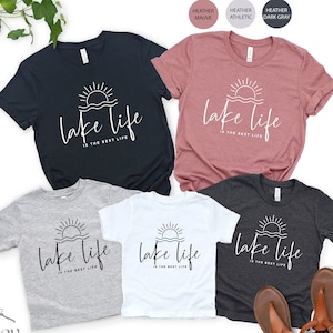 Lake Life Shirt, Family Trip Shirts, Lake Life Is The Best Life, Vacation Shirts, Explorer Tshirt, Unisex Adventure Shirt, Lake Lover Gift