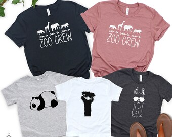 Custom Family Zoo Shirt Zoo Crew Shirt 