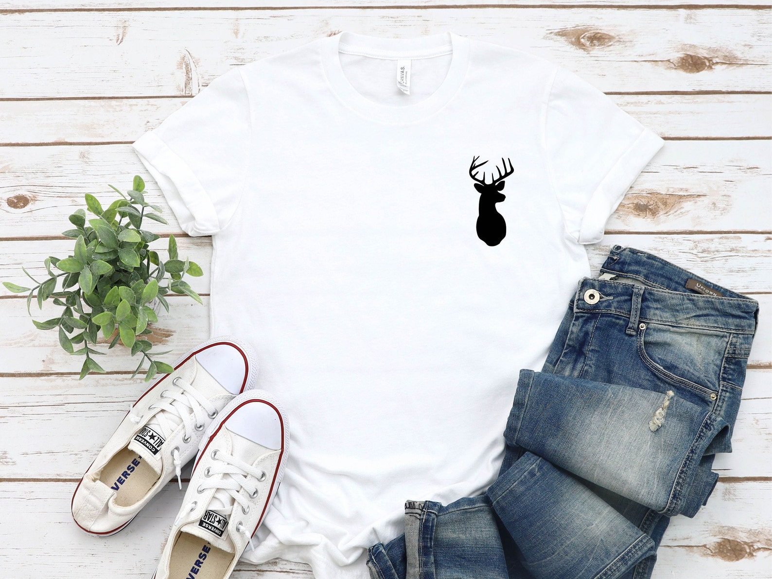 Deer Shirt Deer Shirts For Men Cool Deer Shirt Hunting Etsy