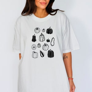 Thanksgiving Shirts, Pumpkins Shirt, Autumn Shirt, Its Fall Shirt, Fall T Shirts, Fall Harvest Shirt, Autumn Tees, Gift for Her Shirt White